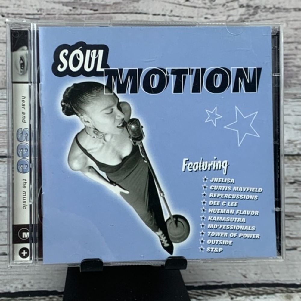 Soul Motion - Compilation [1996 CD] Jhelisa Curtis Mayfield Tower Power